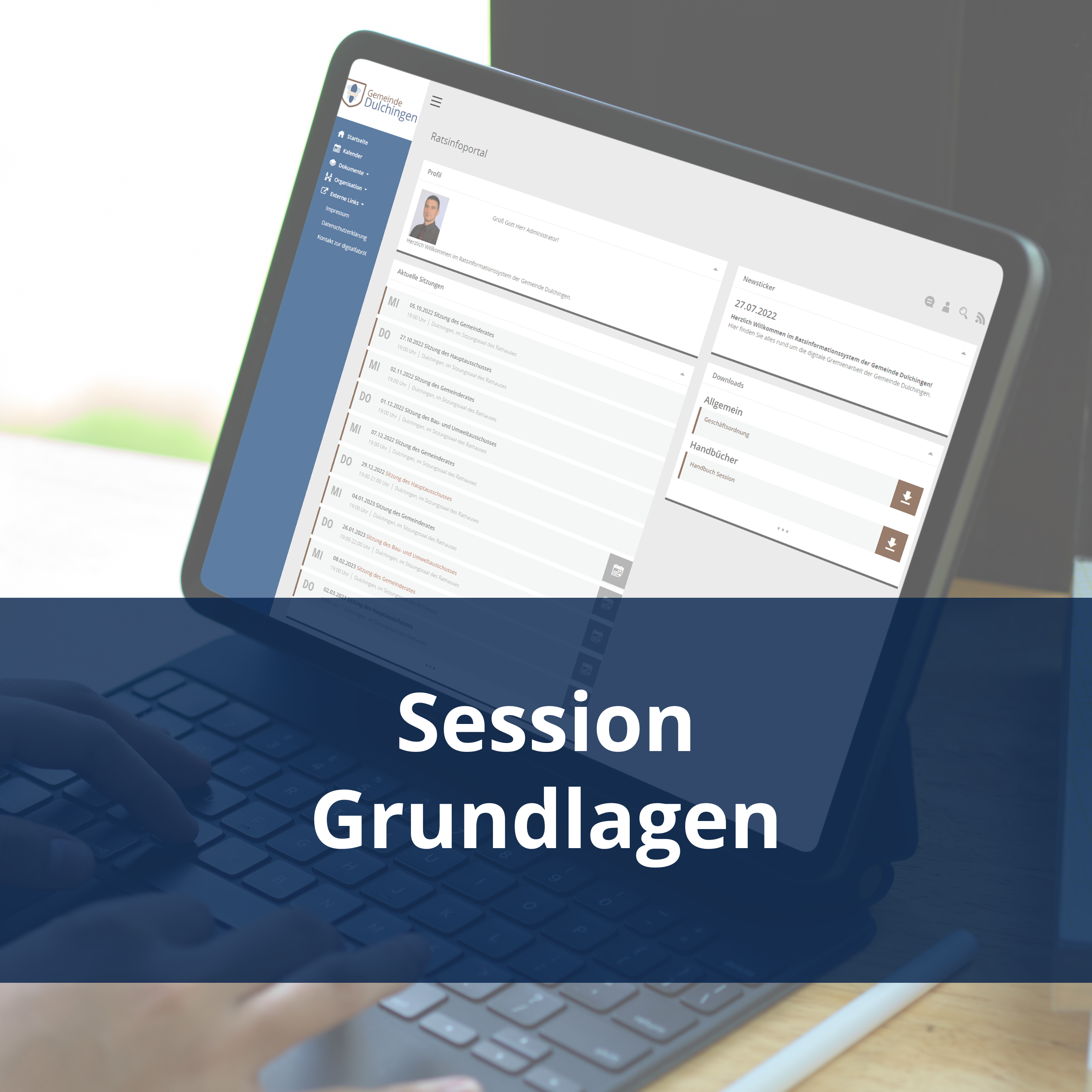 Kachel Session Grundlagen